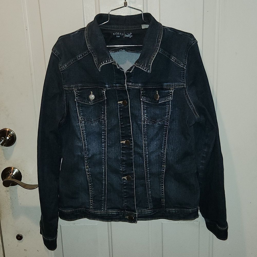 Lee Riders Indigo Denim Jacket XL - Picture 3 of 8